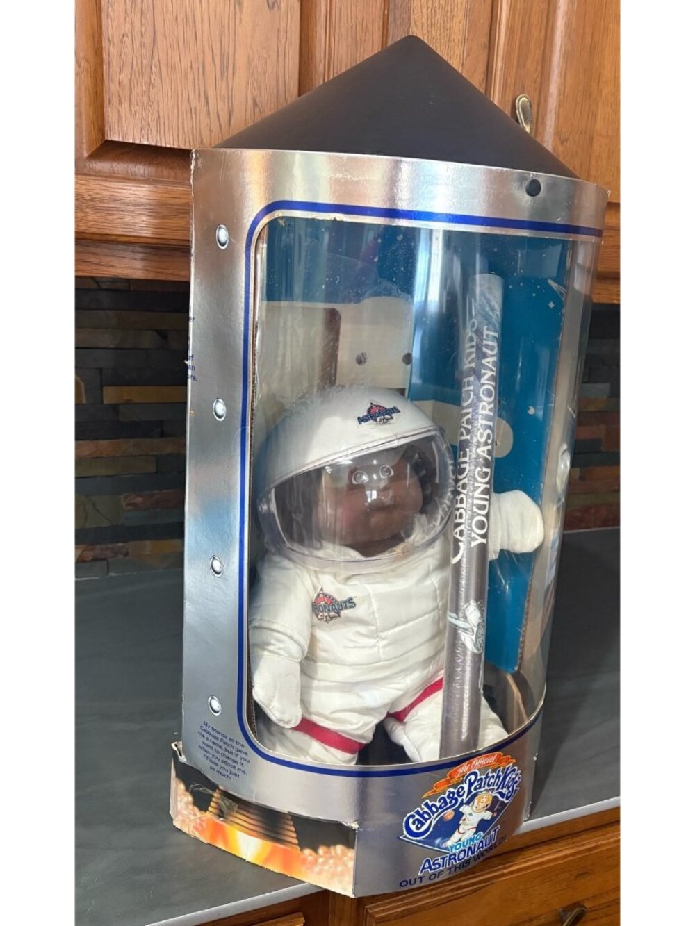 Vintage 1986 cabbage patch young astronaut original packaging